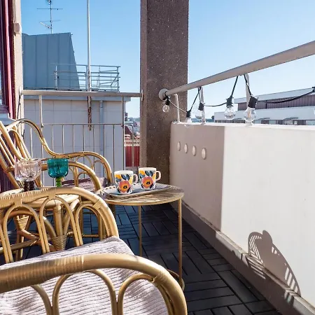 公寓 Bright And Colorful Penthouse In The Heart Of Tampere