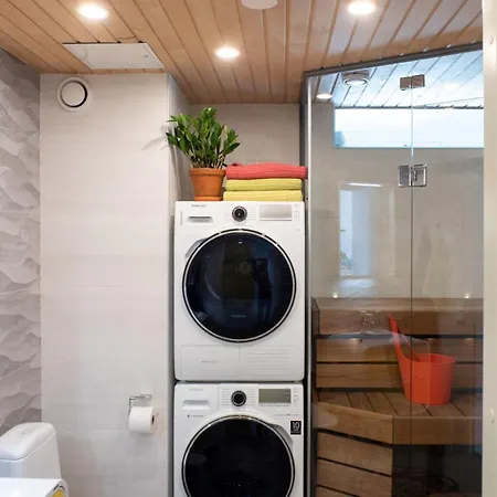 Bright And Colorful Penthouse In The Heart Of Tampere 公寓 Korospohja